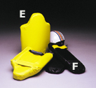 football practice forearm pads